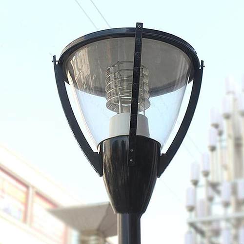 庭院灯具E27E40灯座大肚圆形庭院灯欧规美规LED路灯头