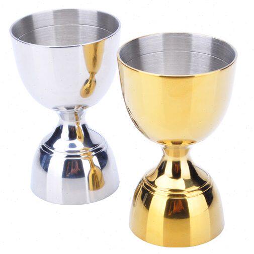 鸡尾酒酒30量其它酒吧加厚酒具创意酒具4调洋酒酒器器不锈钢量杯