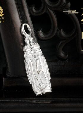 言挂饰吊坠真男女个性S9六嘎乌吊坠字车银吊坠情侣款25挂饰子