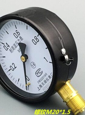 6mpa.HY10压力表0压力表Y-01  mpa0MPaH12.5 1耐高温锅炉
