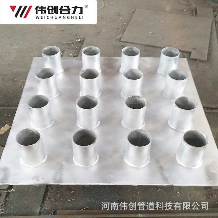 不锈钢穿墙密闭肋防水套管07FD02电气组合套管人防工程通风密闭肋