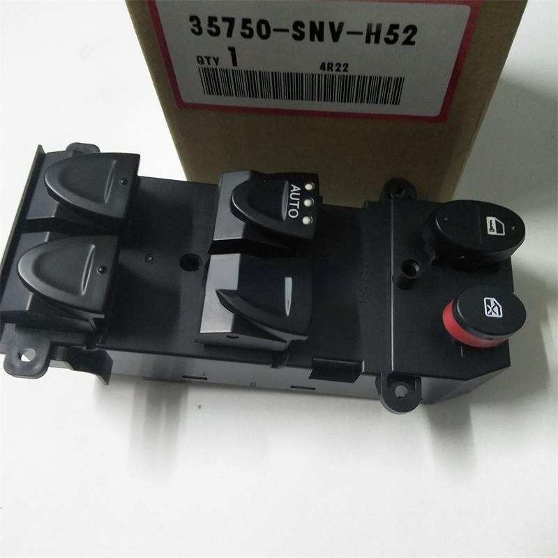 玻璃升降器总控制开关适用本田FA1左前门35750-SNV-H51高质保两年