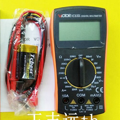 VC830L 数字万用表 数字表 VC830