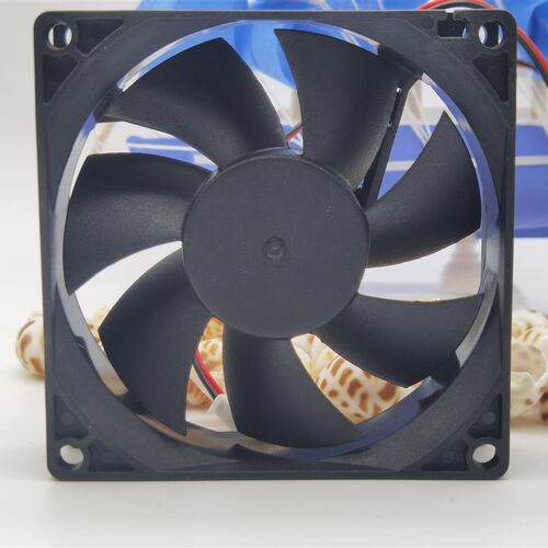 全新静音散热风机8CM风扇 8025直流DC5V 12V 24V 48V 80x80x25mm