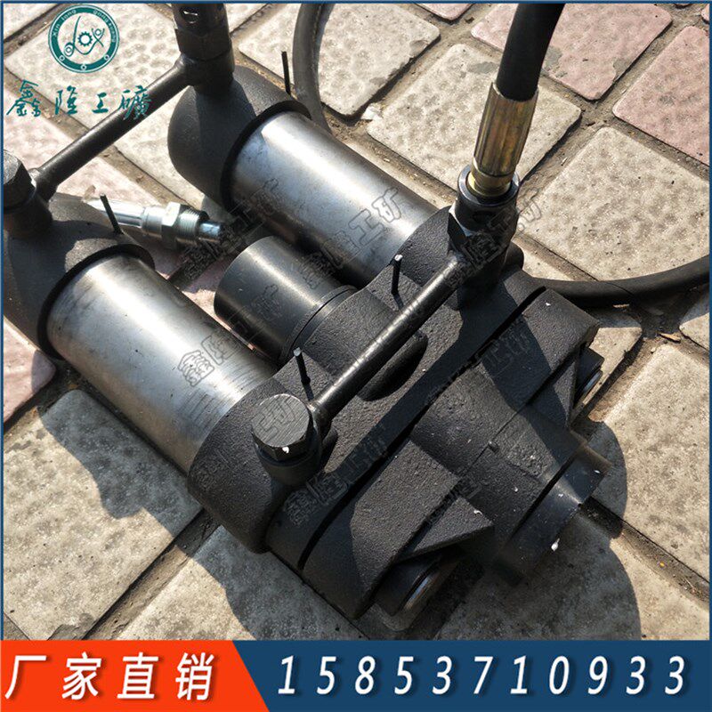 矿用双缸式手动锚索张拉机具 双缸张拉千斤顶 煤矿风动张拉机具