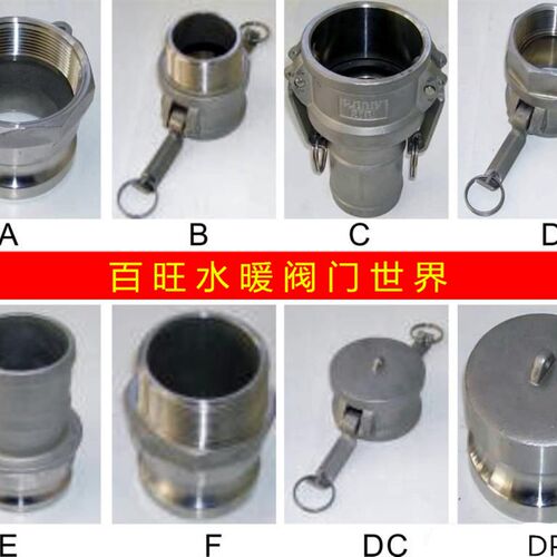 铝合金阴端封头堵头DC型盖子阴端接头 油罐车接头 阴端母头封头