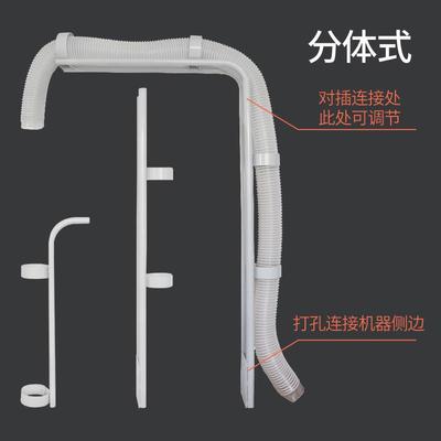 直径100mm150mm吸尘钢丝软管支架单双桶排尘集尘木工雕刻机吸尘器