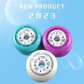 专业轮度轮速太极滑轮68轴比赛速桩A微速桩轮滑硬多老 滑速8轮轮