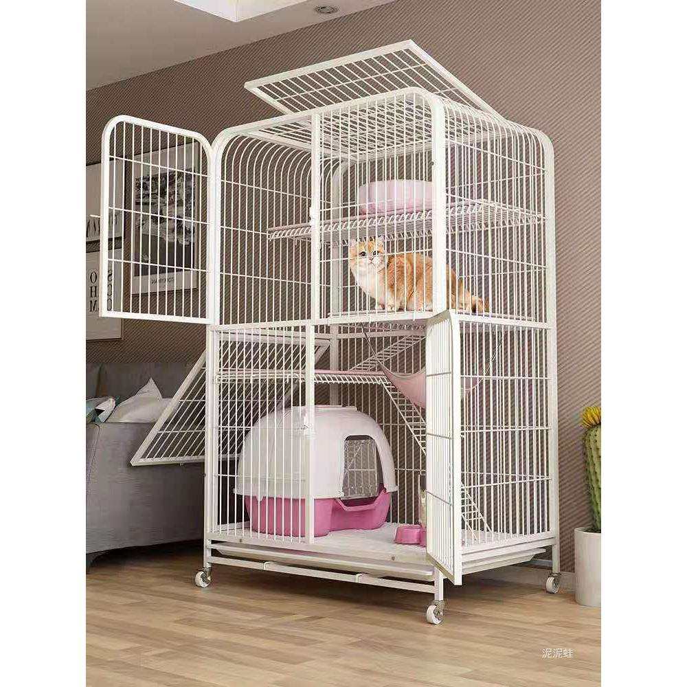 猫笼子猫别墅家用二三层猫窝大型猫舍带厕所猫咪宠物超大自由空间,农机/农具/农膜,其它农用工具,淘宝优惠券,粉丝福利购,淘宝优惠卷