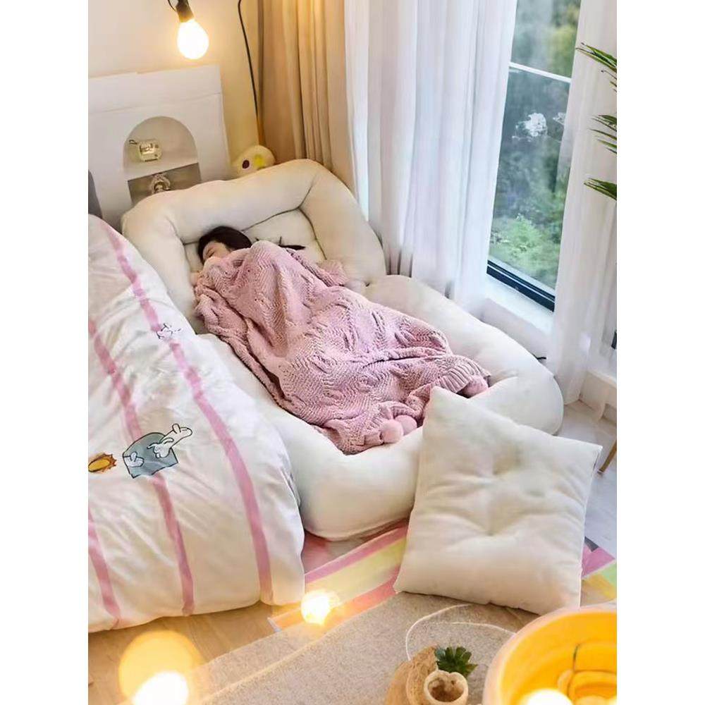 懒人沙发可躺可睡人类狗窝单人躺椅阳台榻榻米2025新款卧室小沙发,鲜花速递/花卉仿真/绿植园艺,割草机/草坪机,淘宝优惠券,粉丝福利购,淘宝优惠卷