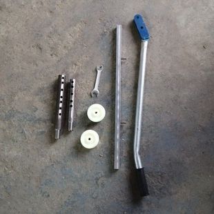 .加气块切砖机配件压杆侧面连杆螺纹主轴套轮子尺子尺皮插销标尺