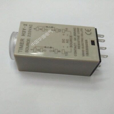 VHHD 小型时间继电器VHHD H3Y-2 6/10/30/60S SEC MIN 220V DC24V