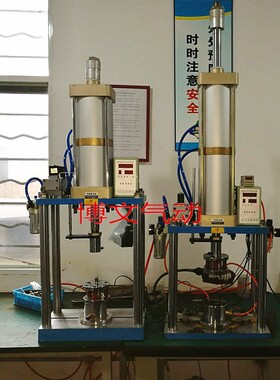2吨4柱气动压力机 气动压床 压合压紧轴承