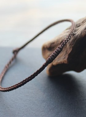 2025新c款八股金刚结编绳男女款本命年手绳简约百搭穿珠手链好运