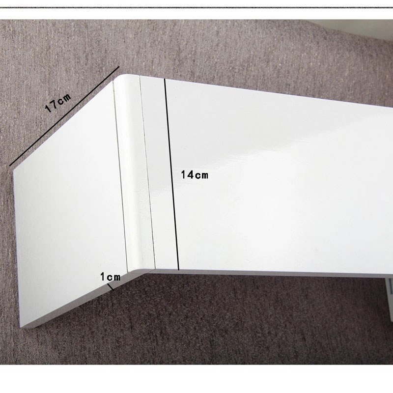 窗帘盒挡板轨道一体窗帘t装饰铝合金盒子顶装侧装双排轨道卧室