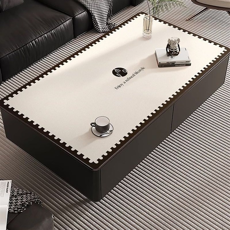 茶几桌垫轻奢高i级桌布免洗防水防油防烫茶几垫长方形桌面保护垫