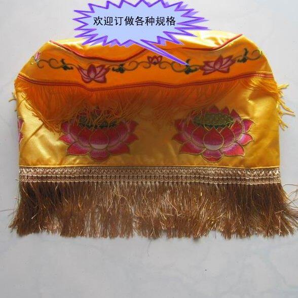 宝盖绣品 佛具绣品 黄龙伞 华盖 皇梁伞皇凉伞刺绣 幢幡伞蓬 30cm