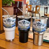 杯4咖啡杯不锈钢杯保霸冰车载制冷保冷冰大容量水杯杯30