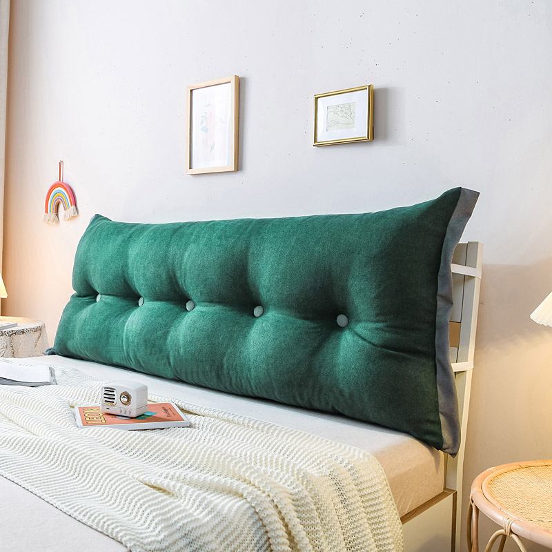 欧式简约b床头靠垫榻榻米靠背可拆洗床头软包床上护腰防撞沙发靠