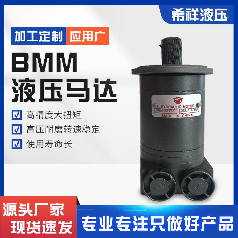 BMM摆线液压马达压路机升高车扫雪车高速油马达小型摆线马达