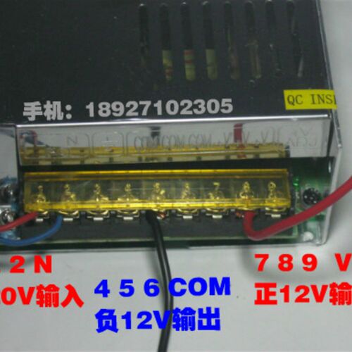 DC12V24V20A 15A开关电源 12V240W360W480W工业电源 集中供电器