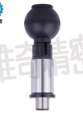 22130 精密型分割定位柱分度销圆柱顶销 柱形衬套 手柄球旋钮柱塞