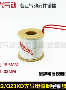 XDL  电磁阀线圈12Q 式222Q23220L3824V 先导-02-线圈全铜,36 XDV