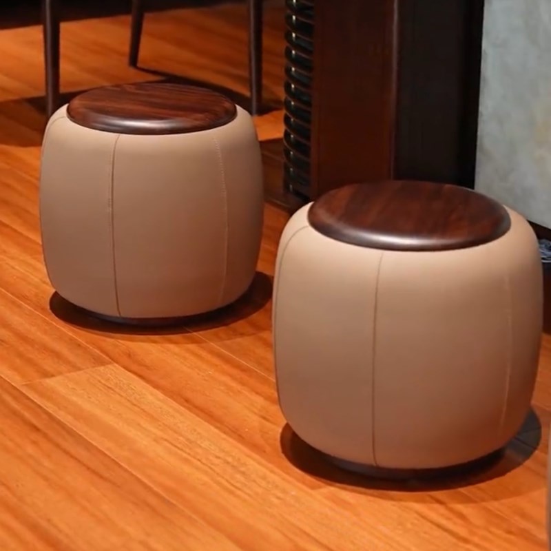 新中式中古风实木茶桌2025新款高端H茶台胡桃木轻奢高级感泡茶桌