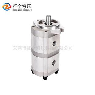 6R双联齿轮泵小型液压油泵系统齿轮油泵增压油泵 征全HGP 33A