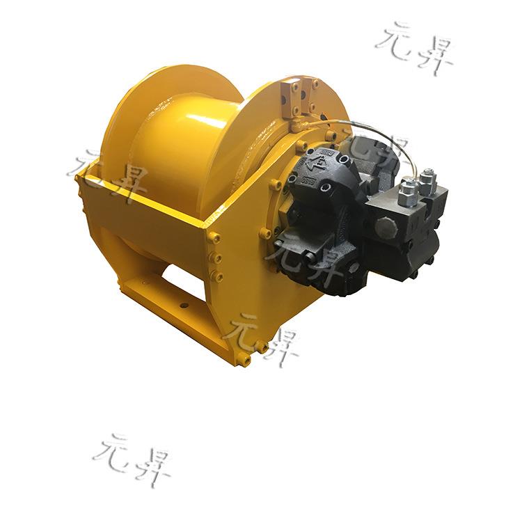 直销单绳拉力3吨小型液压马达带内置刹车液压绞车卷扬机