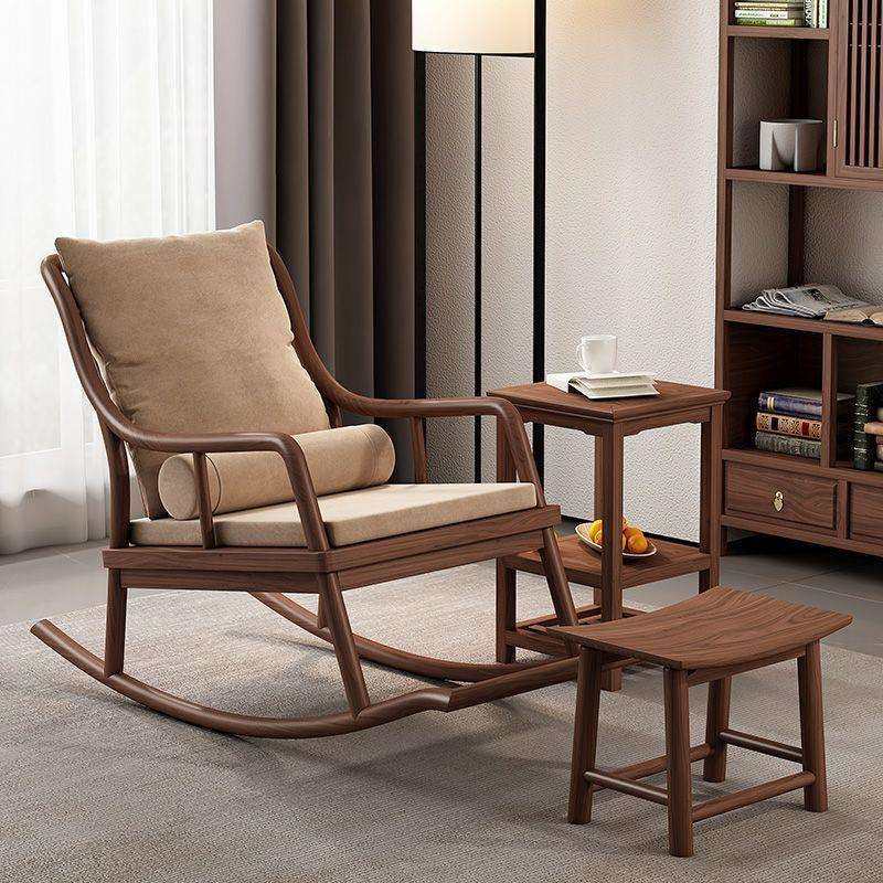 摇摇椅成人简约阳台午睡家用民宿客厅单人午休实木沙发躺椅逍遥椅,电子元器件市场,其它元器件,淘宝优惠券,粉丝福利购,淘宝优惠卷