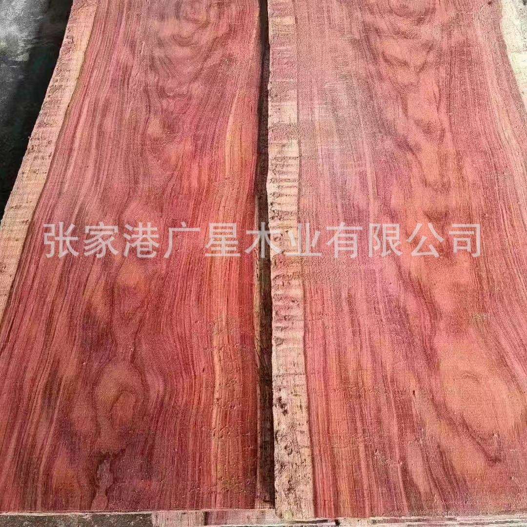 小巴花 刚果小巴花原木 小巴花沙发木板 西非花梨实木家具 床