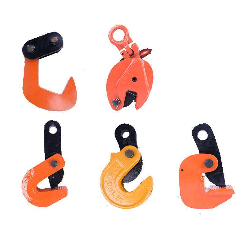 巨汇唯升L型吊钢板起重钳 钢板水平吊钳吊具 夹钳吊钩5t
