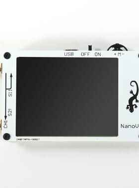 NanoVNA矢量网路分析仪2.8英寸驻波比50KHz-900MHzHF短板分析仪