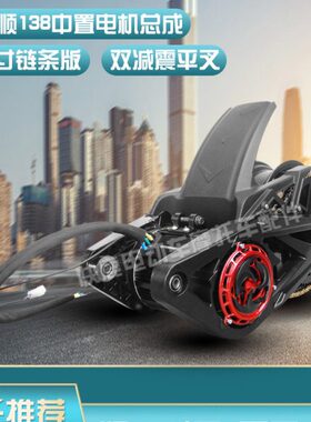 40/链条总成动传12寸W减震W2000版/0双中0全0电机W0置/30顺