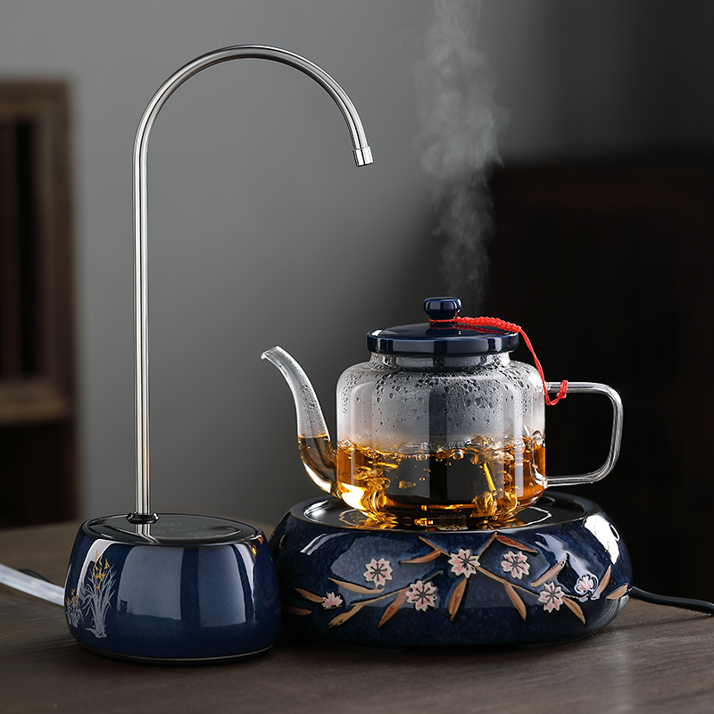 高端陶瓷上水器桶装水上水器 y家用小型电动桌面取水器自动加水器