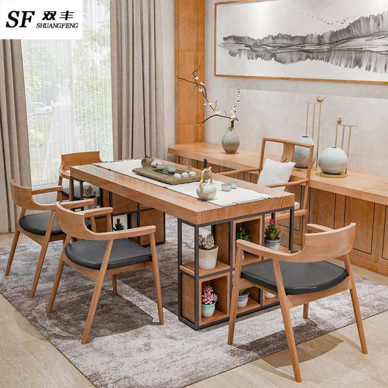 新中式茶桌 禅意茶室实木茶座桌椅创意商用办公室功夫茶桌椅组合,模玩/动漫/周边/娃圈三坑/桌游,模型制作工具/辅料耗材,淘宝优惠券,粉丝福利购,淘宝优惠卷