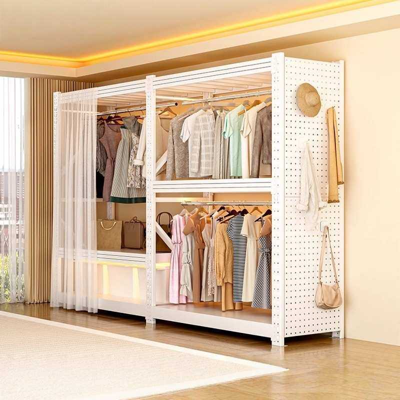 货架衣柜简易组装开放式家用卧室收纳架钢制洞洞板金属角钢挂衣架,模玩/动漫/周边/娃圈三坑/桌游,模型制作工具/辅料耗材,淘宝优惠券,粉丝福利购,淘宝优惠卷