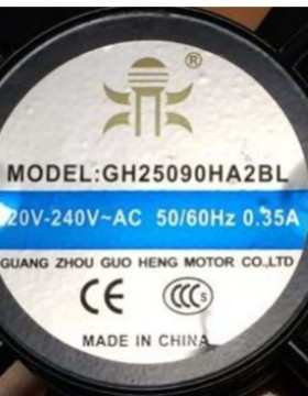 机柜风机 GH25090HA2BL GH18060HA2BL轴流风机 轴流散热风机