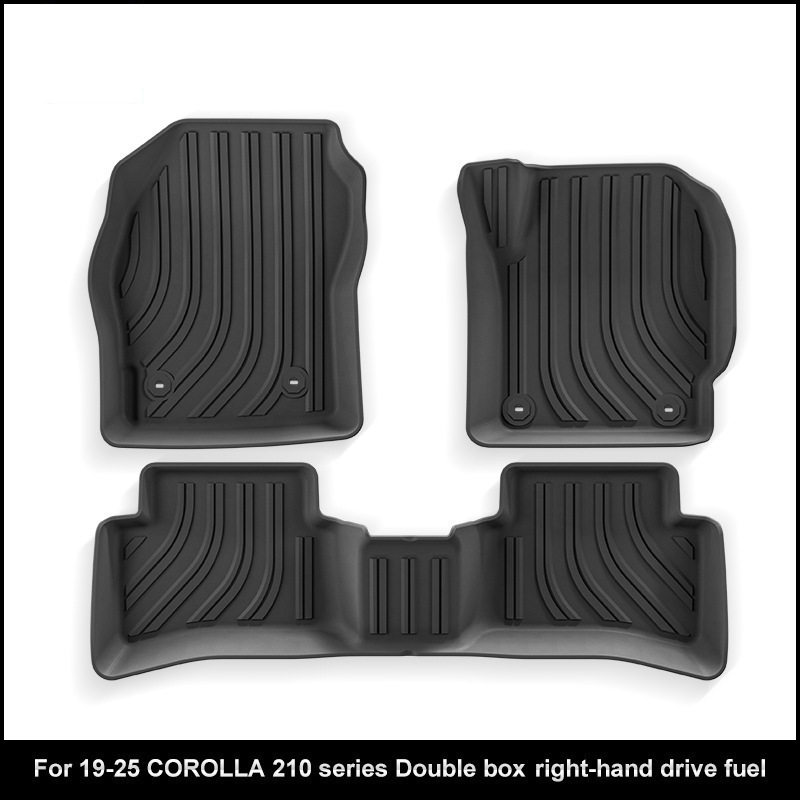 适用于19-25款丰田COROLLA210系汽车脚垫专车专用全环保TPE脚垫