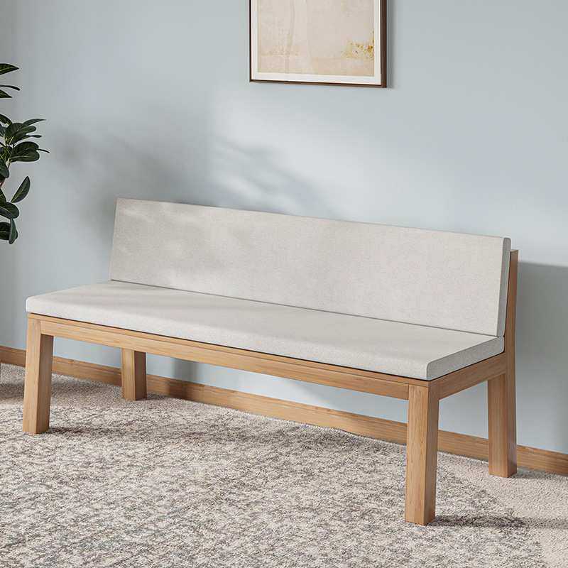 简约实木靠背沙发椅现代家用休闲双人长凳阅览室图使馆长条沙发凳,模玩/动漫/周边/娃圈三坑/桌游,模型制作工具/辅料耗材,淘宝优惠券,粉丝福利购,淘宝优惠卷