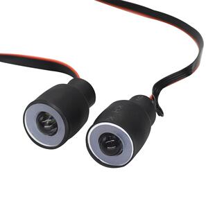 1/10仿真攀爬车 SCX10车壳前大灯 17MM天使眼 红蓝多彩可遥控