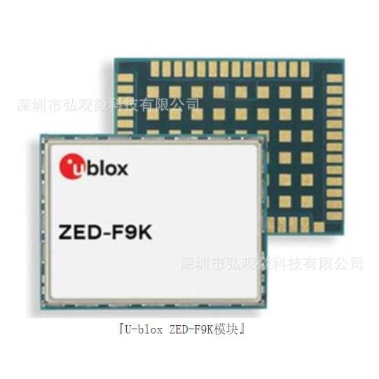 ZED-F9K-30A 高精度惯性导航模块 UBLOX自动驾驶应用 定位导航IC
