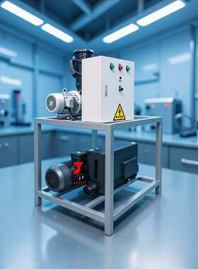 高真空高抽速泵组真空泵V0200B-1罗茨泵真空泵系统真空机组