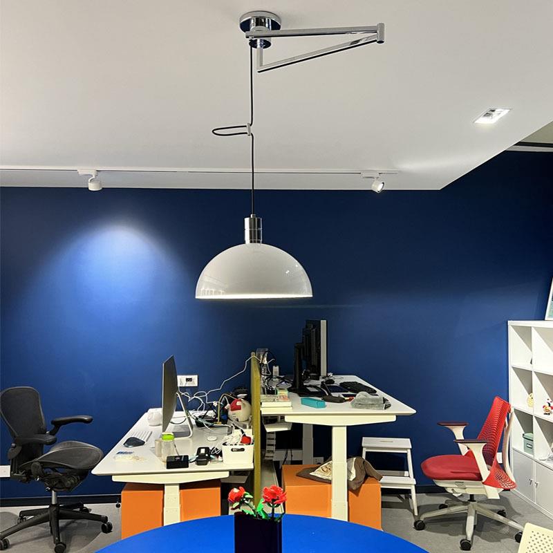 创意灯饰设计师北欧风现代简约书房岛台餐厅灯创意个性可移位吊灯