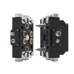 能源对接组合板LT F41气电快插电气信号介质连接器