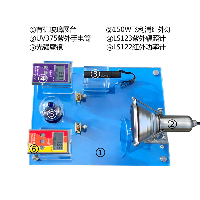 太阳膜隔热性能展示台汽车太阳膜展示套件魔镜测试仪 SK1150