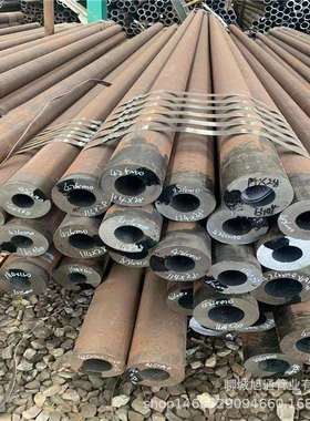 衡阳40cr空心合金管377*60 大口径40cr无缝厚壁管 锯床零切