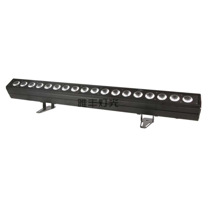 led18颗4合1跑马洗墙灯 长条投光灯 舞台灯光 墙面染色点控洗墙灯