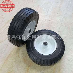 3.50 LEO 612寸PU聚氨酯发泡实心车轮载重80公斤适用各种推车